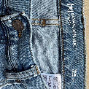 Banana Republic Legacy Blue Jeans - 35Wx36L - Skinny Fit